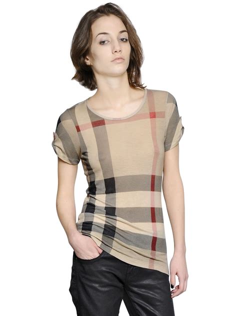 gold burberry shirt|Burberry t shirt women's.